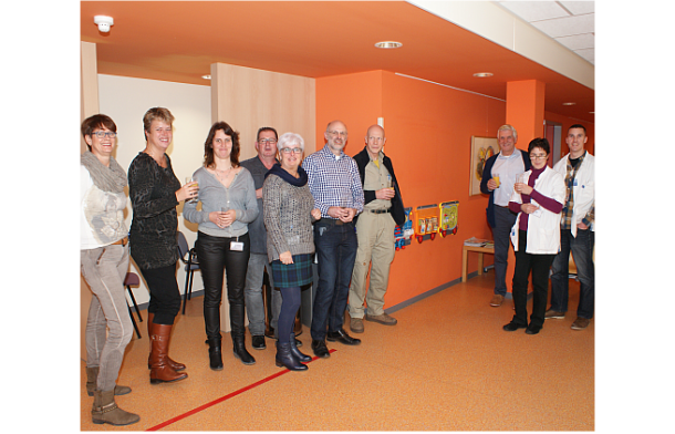 Nieuwe speelwand POS polikliniek Bravis ziekenhuis Bergen op Zoom